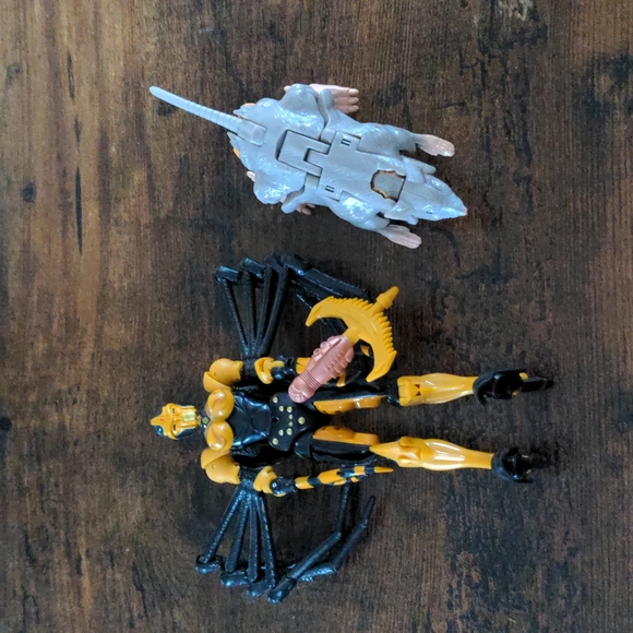 Beast wars transformers kingdom Rattrap and Blackarachnia - Picture 2 of 2